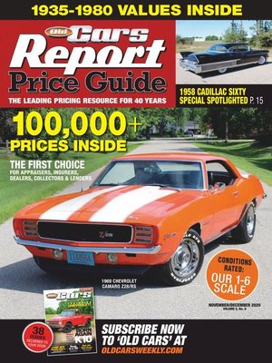 cover image of Old Cars Report Price Guide